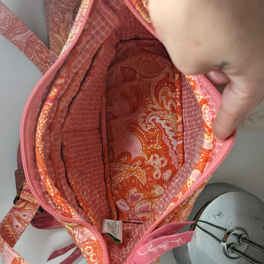 Vera Bradley small shoulder bag/ crossbody with matching wallet - Picture 14 of 15